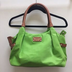 Kate Spade Nylon Hobo shoulder tote. Some minor staining-see pics